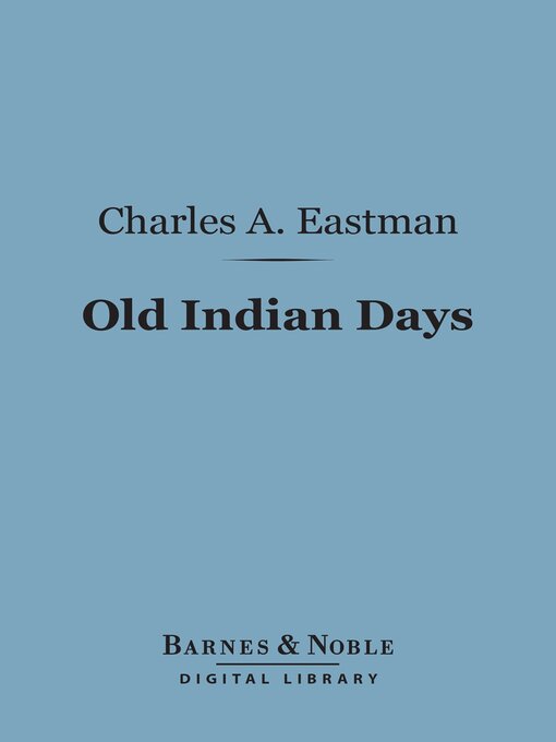 Cover image for Old Indian Days
